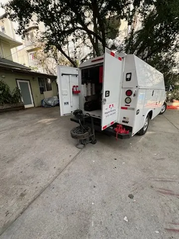 Magnet Plumbing service vehicle on-site for Faucet Repair in North Palm Beach Village
